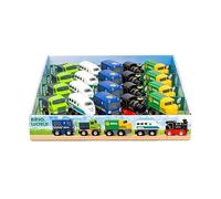 BRIO World 36034 Mini Trenes y vehículos | Locales de Juguete, Camiones y Coches para niños a Partir de 3 años (Ravensburger 63603400)