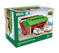 BRIO World - Cochera para Trenes con asa, Accesorios para Circuito de Tren, Set da 3 Piezas, Edad 3+ Años
