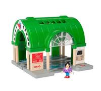 Brio World - Estación Central, BRIO Ferrocarriles, Tren Juguete, Accesorios para Circuito de Tren, Construcciones para Niños, Juguetes Niños 3 Años o más, Juegos Educativos 3 Años