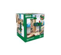 Brio World Estación de Control y Desviación - Accesorio para circuito de tren de madera - Ravensburger - Mixto desde 3 años - 33674
