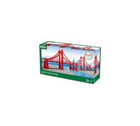 BRIO World - Puente colgante doble 33683 | Accesorio para tren de juguete para ni os a partir de 3 a os | Compatible con todos los juegos de tren