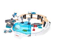 BRIO World - Set Espacial, Tren de Juguete y Construcción para Niños 3+ | BRIO tren espacial con vías, vehículos y accesorios. Juguete de construcción para niños desde 3 años con juego imaginativo.