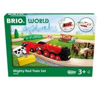 Brio Juego de tren World 36029 Red Lola Bauernhof – para niños a partir de 3 años