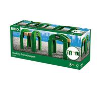 BRIO WORLD - Soportes para vìa apilables, Accesorios para Circuito de Tren BRIO, Set da 4 Piezas, Edad 3+ Años
