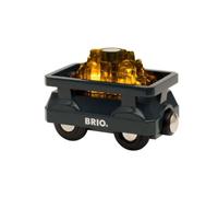 BRIO WORLD - Vagón de oro brillante, vehículos para Circuito de Tren BRIO, 2 Piezas, Edad 3+ Años