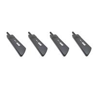 BRIODY 4X 600-6000Mhz Flexible Doblar Router 2G 3G GPRS 4G 5G Alta ganancia Amplificador de señal LTE 40 DBi Antena WiFi Negro A