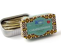 Briosa Gourmet - Jurel pequeño (Carapauzinhos) en Aceite de Oliva Virgen Extra - Producto de Portugal - Paquete de 5 x 120 gr