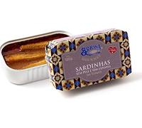Briosa Gourmet - Sardinas sin piel y sin espinillas en Aceite de Oliva Virgen Extra y tomate - Producto de Portugal - Paquete de 5 x 120 gr
