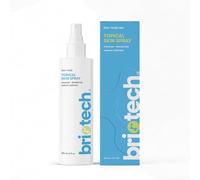 BRIOTECH Topical Skin Spray - All Natural Pure HOCl Hypochlorous Solution - Soothing Saline Mist - Piercing Aftercare, After Sun, Post Procedure Relief - 4 oz. Size