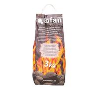 Cofan Briquetas de carbón vegetal – Envase 3 kg – Ideales para barbacoas, parrillas y asados