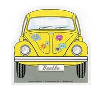 BRISA VW Collection - Accesorio de Invierno para automóvil Volkswagen de polycarbonato: raspador de hieloquita Nieve y Hielo Escarabajo (Amarillo)