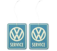 BRISA VW Collection - Ambientador para automóvil Volkswagen T1 Camper Bus en formato individual (Servicio VW/Coche Nuevo/Verde) (Paquete de 2)