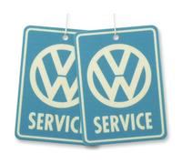 BRISA VW Collection - Ambientador para coche Volkswagen T1 Camper Bus en formato individual (Servicio VW/Coche Nuevo/Verde/Conjunto de 2)