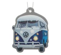 BRISA VW Collection - Ambientador VW T1 Bulli Bus Volkswagen con licencia para coche/coche y hogar (fragancias navideñas, vainilla, amarillo)