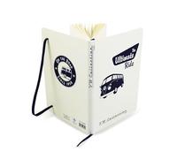 BRISA VW Collection - Cuaderno de notas T1 Camper Bus en tapa dura DIN A5 (The Ultimate Ride/Blanco)