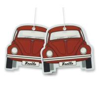 BRISA VW Collection: Dispensador de fragancias y ambientador de aire de Volkswagen Escarabajo (Melón/Rojo/Conjunto de 2)