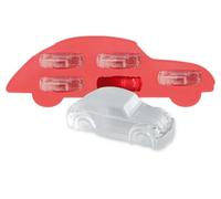 BRISA VW Collection - Escarabajo Molde Silicona para Hielo y Dulces | Volkswagen Formas para Hielo y Dulces, Set de 5, Silicona, Aptas para Horno, Fiestas de Verano, Rojo