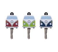 BRISA VW Collection - Fundas para llaves de metal esmaltado T1 Camper Bus para identificación de llaves (Juego de 3)