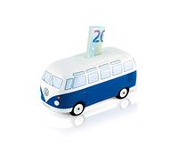 BRISA VW Collection - Hucha de Cerdito T1 Camper Bus Samba (Classic Bus/Azul)