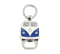 BRISA VW Collection - Llavero de Metal esmaltado con abridor de Botellas T1 Camper Bus (Azul)