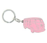 BRISA VW Collection - Llavero de Metal T1 Camper Bus con Forma de Silueta (Silueta/Rosa)