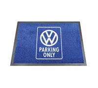 BRISA VW Collection - Tapete de pie para la Puerta T1 Camper Bus Volkswagen (Solo Estacionamiento/Azul)