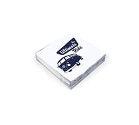 BRISA VW Collection - Servilletas de papel T1 Bus (El Paseo Definitivo/Blanco/3 capas)