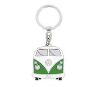 BRISA VW Collection - T1 Bus Furgoneta Llavero en Caja de Regalo | Volkswagen Colgante Decorativo, Anilla Partida, Estilo Retro, Aleación de Zinc y Aluminio Esmaltada, Verde