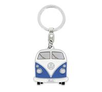 BRISA VW Collection - T1 Bus Furgoneta Llavero en Caja de Regalo | Volkswagen Colgante Decorativo, Anilla Partida, Estilo Retro, Aleación de Zinc y Aluminio Esmaltada, Azul