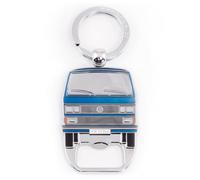 BRISA VW Collection - T3 Bus Furgoneta Llavero Abrebotellas | Volkswagen Abrebotellas Resistente, Aleación de Zinc y Aluminio Esmaltada, Azul