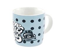 BRISA VW Collection - Taza de café/té Volkswagen Beetle Escarabajo para hogar, camping y actividades al aire libre (Amo ese Bug).