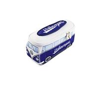 BRISA VW Collection - Volkswagen Bolsa de Maquillaje cosmético sartículos de tocador de Neopreno T1 Camper Bus (Azul/Pequeña)