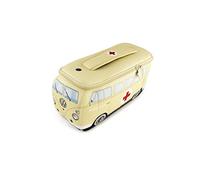 BRISA VW Collection - Volkswagen Bolsa de Maquillaje cosmético sartículos de tocador de Neopreno T1 Camper Bus (Ambulancia/Beige/Pequeña)