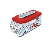 Brisa VW Collection - Volkswagen Bolsa de Neopreno Universal para cosméticos artículos de tocador T1 Camper Bus (Bayern/Bunt/Grande)