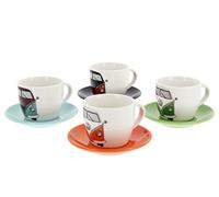 Juego de 4 tazas de espresso 100 ml T1 Collection VW