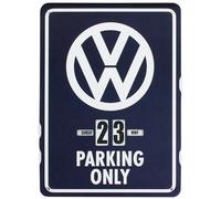 BRISA VW Collection - Volkswagen T1 Bulli Bus calendario interminable, calendario perpetuo para colgar (37 x 27 x 0,5 cm Parking Only/Azul)