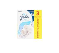 Un Toque by Glade® Fragancia Frescor de Ropa. Elimina los malos olores, Hasta 10 veces más frescor - 3 Recambios de 11ml