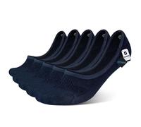 BRISIRA 5 Pares Bambú Calcetines Invisibles Hombre Mujer Calcetines Tobilleros Cortos Pinkies Verano Finos Antideslizantes Transpirables Antiampollas Deporte Running Bajos