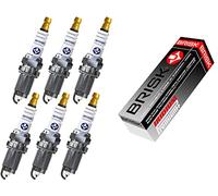 BRISK Iridium Premium+ Plus P3 1621 Bujías de Encendido, 6 piezas