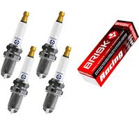 BRISK Premium Racing COR12LGS 3168 Bujías de Encendido, 4 piezas