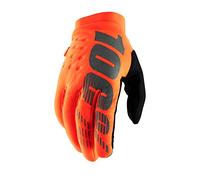 BRISKER Youth Gloves Fluo Orange/Black LG