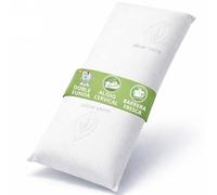 BRISOOS Almohada Viscoelástica 135 cm Aloe Vera de Núcleo Compacto Indeformable - Almohada 135 cm Ergonómica de Alta Densidad para Dormir de Lado y Boca Arriba, Doble Funda Antialérgica Transpirable