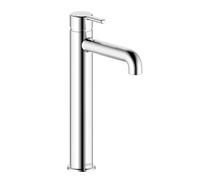 Bristan Altum - Grifo mezclador para lavabo alto con tecnología Eco Start, grifo de baño montado en cubierta, acabado cromado