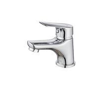 Bristan AST BAS C Aster - Mezclador de lavabo con desagüe de clic, cromado