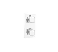 Bristan COB SHCVO C Cobalt - Válvula de ducha termostática empotrable de doble control, cromado