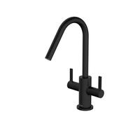 Bristan CSH EFSNK BLK Cashew Easyfit - Grifo mezclador monomando para fregadero, color negro