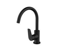 Bristan Grifo de cocina Raspberry - Boquilla giratoria, monomando EasyFit, negro, RSP EFSNK BLK