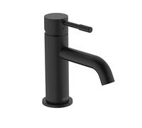 Bristan Mila MI BAS BLK - Grifo monomando para lavabo, color negro