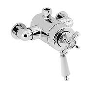 Bristan N2 CSHXTVO C 1901 Válvula de Ducha de Salida Superior concéntrica expuesta, Cromado, Top Outlet
