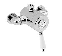 Bristan N2 SQSHXTVO C Válvula de Ducha de Salida Superior secuencial expuesta 1901, Cromado, Top Outlet